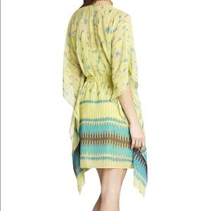 BCBG MAX AZRIA Eva Scarf-Print Dress XS